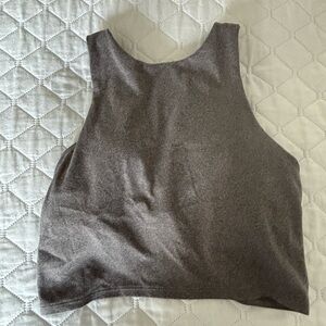 Athleta Conscious Crop, Women’s, XS, Heathered Gray